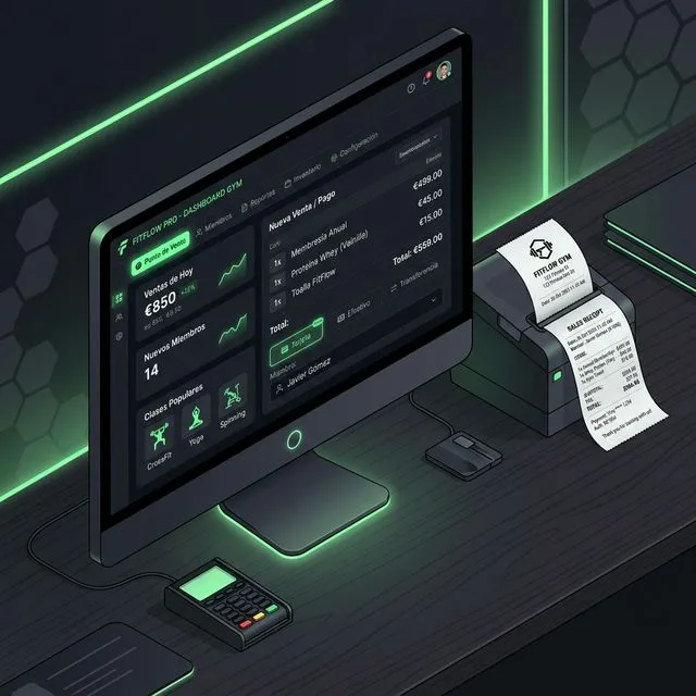 Sistema en español tickets en inglés para gimnasios latinos